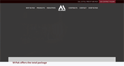 Desktop Screenshot of m-pakinc.com